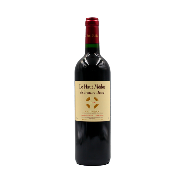LE HAUT MEDOC DE BRANAIRE DUCRU 2018