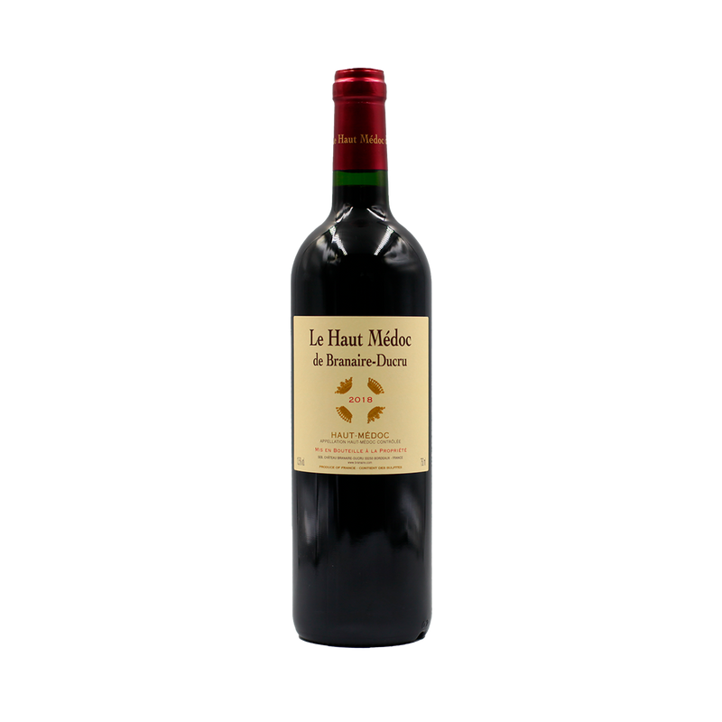 LE HAUT MEDOC DE BRANAIRE DUCRU 2018